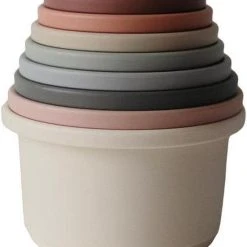 Mushie - Stapeltoren - Stapeltorens - Retro 42 Mushie - Stapeltoren - Stapeltorens - Retro -Goedkope Blokken Winkel 550x637 1