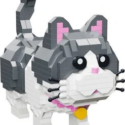 Joymaxx Blauwe Rus Kat En Poolhond - Nanoblock/Diamen Block/3D Puzzle 2 In 1 Set - Miniblokken -Goedkope Blokken Winkel 550x638 1