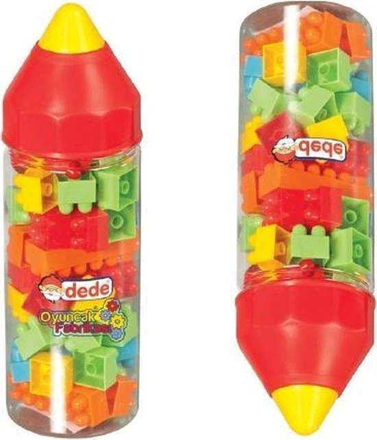 DEDE Multi Blokken Met Potlood Figuur (42 Pstk) 3 DEDE Multi Blokken Met Potlood Figuur (42 Pstk)