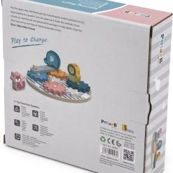 PolarB - Houten Tandwielenspel - Houten Speelgoed Vanaf 18+ Maanden -Goedkope Blokken Winkel 550x651