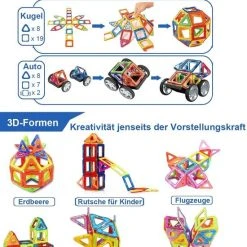 Condis - Magnetische Bouwstenen - Leerzame Bouwblokken Met Magneet Voor Kinderen -Goedkope Blokken Winkel 550x655