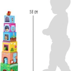 Legler Stapel Kubussen Met Huisdieren - Multi Kleuren - Houten Speelgoed Vanaf 1 Jaar 22 Legler Stapel Kubussen Met Huisdieren - Multi Kleuren - Houten Speelgoed Vanaf 1 Jaar -Goedkope Blokken Winkel 550x660 1