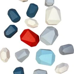 Miekemo| Houten Bouwstenen Voor Kinderen | Blauw | Speelgoed 2 Jaar | Educatief Speelgoed | Stapelen | Houten Bouwblokken Voor Kinderen | Leerzaam | Speelgoed | Blokjes | -Goedkope Blokken Winkel 550x680