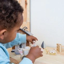 Tryco Inklapbare Houten Boerderij TR-353004 -Goedkope Blokken Winkel 550x687 1