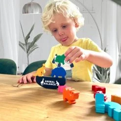Social Trend Shop HOUTEN BLOKKEN - DIEREN BALANS SPEL - DUURZAAM SPEELGOED - BOUWSTENEN - DINO - DINOSAURUS - EDUCATIEF SPEELGOED - BOUWBLOKKEN - STAPELSPEL -Goedkope Blokken Winkel 550x687