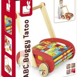 Janod Tatoo ABC Buggy - 30 Blokken -Goedkope Blokken Winkel 550x706 2