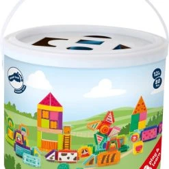 Small Foot Company Houten Blokken - Small Foot Houten Bouwblokken Boerderij 80 Stuks -Goedkope Blokken Winkel 550x712