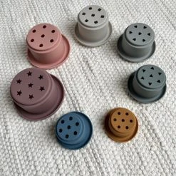 Merkloos Stapeltoren | Siliconen | Educatief Speelgoed | Bpa Vrij | Multi -Goedkope Blokken Winkel 550x722 1