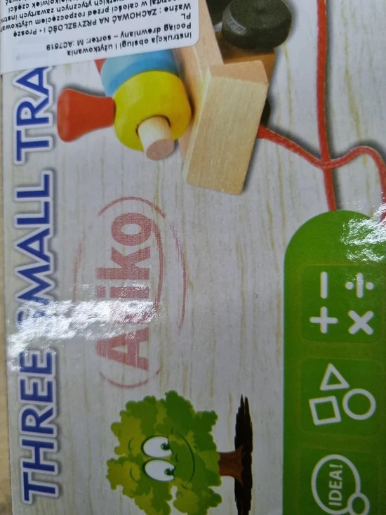 Ariko XL Houten Trein Met Blokken En Vormen - Blokkentrein - Speelgoedtrein - Educatie Met Vormen En Kleuren - 8 Ariko XL Houten Trein Met Blokken En Vormen - Blokkentrein - Speelgoedtrein - Educatie Met Vormen En Kleuren - - Afbeelding 6