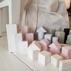 Toys Again.nl - 46 Houten Blokken - Inclusief Rugzak - Baby - Kind - Houten Speelgoed -Goedkope Blokken Winkel 550x734 1