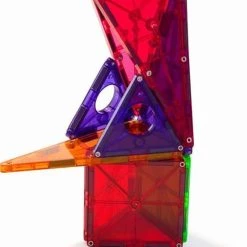 Magna-Tiles Magna Tiles - 48 Stuks Deluxe Clear Colors - Constructiespeelgoed -Goedkope Blokken Winkel 550x735