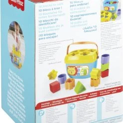 Fisher-Price Baby's Eerste Blokken Vernieuwde Editie - Blokkendoos - 10 Onderdelen 30 Fisher-Price Baby's Eerste Blokken Vernieuwde Editie - Blokkendoos - 10 Onderdelen -Goedkope Blokken Winkel 550x738