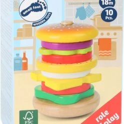Small Foot Company Stapel Hamburger (10 Lagen) - FSC - Houten Speelgoed Vanaf 1,5 Jaar 20 Small Foot Company Stapel Hamburger (10 Lagen) - FSC - Houten Speelgoed Vanaf 1,5 Jaar -Goedkope Blokken Winkel 550x742