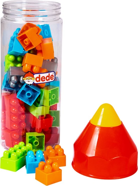 DEDE Multi Blokken Met Potlood Figuur (42 Pstk) 13 DEDE Multi Blokken Met Potlood Figuur (42 Pstk) - Afbeelding 11