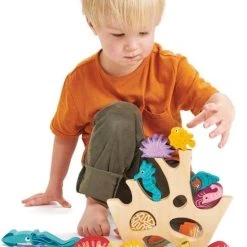 Tenderleaftoys Tender Leaf Toys Stapeltoren Koraalrif 27 X 25 Cm Hout 19-delig -Goedkope Blokken Winkel 550x759 1