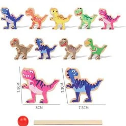 Melloniki Houten Dinosaurus Balans Spel -Goedkope Blokken Winkel 550x759