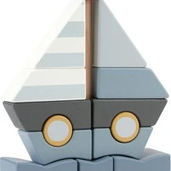 Little Dutch - Stapelaar - Zeilboot - FSC 13 Little Dutch - Stapelaar - Zeilboot - FSC -Goedkope Blokken Winkel 550x777 1