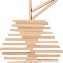 Goki BLOKKENDOOS, In Blank Hout, 200 Pi Ces, Blok 10,5x2x1cm, Made In Europe, 3+ -Goedkope Blokken Winkel 550x784
