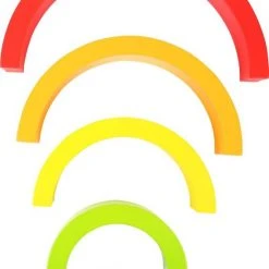 Small Foot Company Small Foot - Wooden Building Blocks Rainbow -Goedkope Blokken Winkel 550x805 1