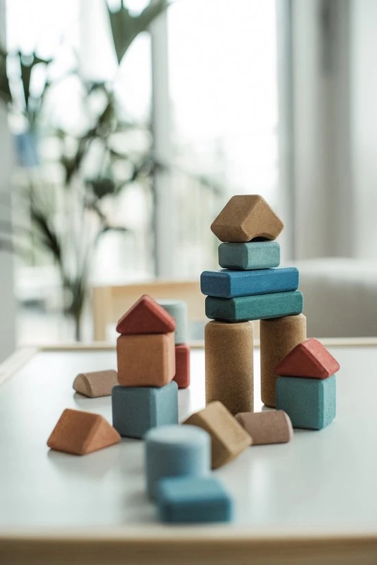 Korko - Tall Architects – 40 Bouwblokken - Kurk 6 Korko - Tall Architects – 40 Bouwblokken - Kurk - Afbeelding 4