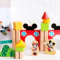Disney Blokkenset Mickey Mouse Junior Hout 60-delig -Goedkope Blokken Winkel 550x825 16