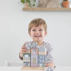 Little Dutch Stapelgeveltjes - Blue -Goedkope Blokken Winkel 550x825 22