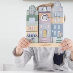 Little Dutch Stapelgeveltjes - Blue -Goedkope Blokken Winkel 550x825 23