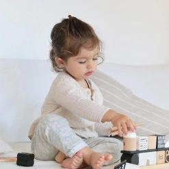 Label Label Zwart/Wit Houten Blokken LLWT-25439 -Goedkope Blokken Winkel 550x825 25