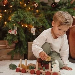 Little Dutch - Blokkentrein - Kerst - FSC -Goedkope Blokken Winkel 550x825 4