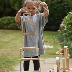 TickiT Rainbow Architect Set | Houten Vormen Set Groot Naturel | 28 Stuks -Goedkope Blokken Winkel 550x826